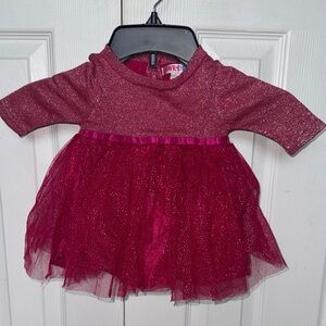 Limited Too Sparkle Fuchsia Tulle Dress